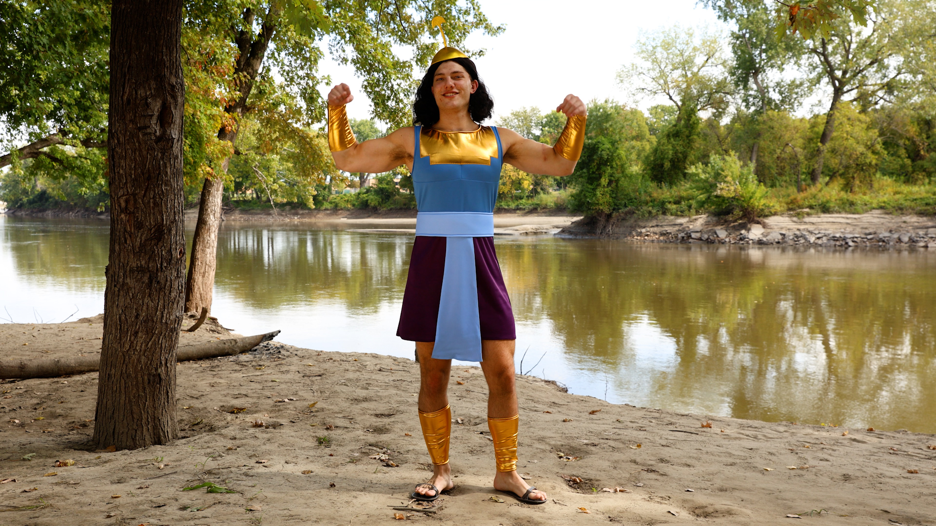 FUN94914AD Emperor's New Groove Deluxe Kronk Costume